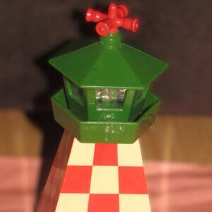 Thomas Brio Compatible Railway Train Engine Track Lighthouse Lights Up